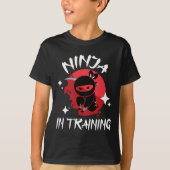 Ninja In Training - Karate Taekwondo Mixed Martial Tシャツ (正面)