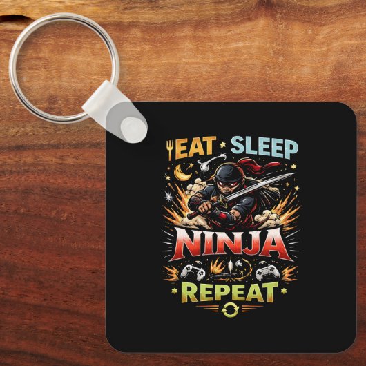 Ninja Life Loop キーホルダー (正面)