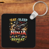 Ninja Life Loop キーホルダー (裏面)