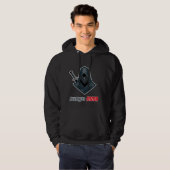Ninja MMA Fighter Combat Sports Design パーカ (正面フル)