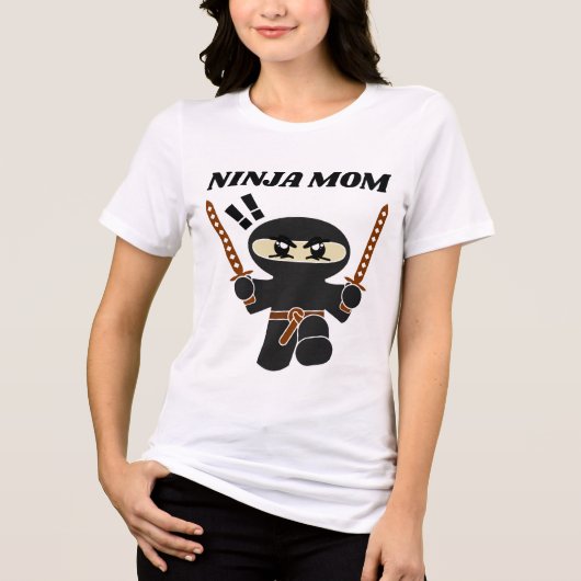 NINJA MOM 母の日Tシャツ トライブレンドTシャツ (正面)