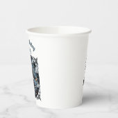 Ninja Shinobi Assassin Anime Chibi Gamer Birthday 紙コップ (左)