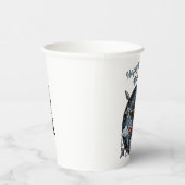 Ninja Shinobi Assassin Anime Chibi Gamer Birthday 紙コップ (右)