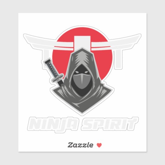 Ninja Spirit Martial Arts シール (シート)