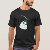Ninja Sushi With Samurai Sword Tシャツ (正面)