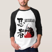 Ninja - Time to go to battle- Tシャツ (正面)