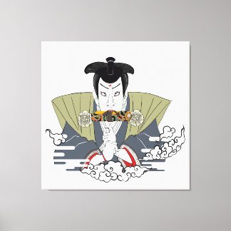 Ninja Ukiyo-e Art キャンバスプリント