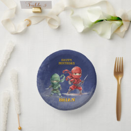 Ninja Warrior Birthday Party ペーパーボウル