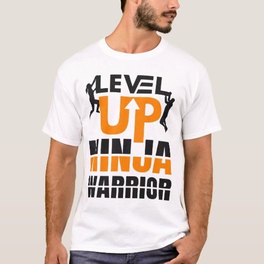 Ninja Warrior Hero's Journey Tシャツ (正面)