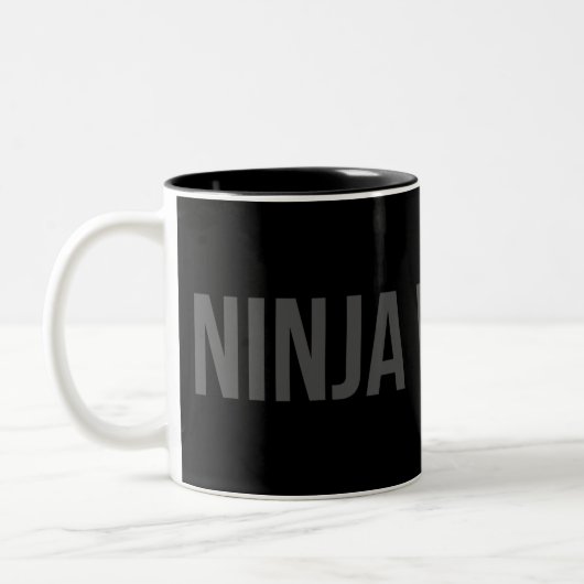 Ninja Weapon Coffee Mug ツートーンマグカップ (左)