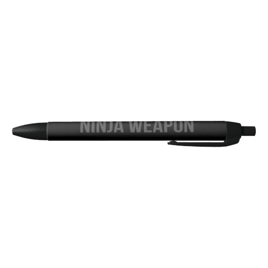 Ninja Weapon Pen 黒ボールペン (ボトム)