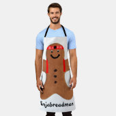 Ninjabreadman biscuit （クッキー） エプロン (着用した状態)