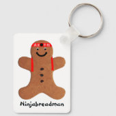 Ninjabreadman biscuit (クッキー) キーホルダー (裏面)