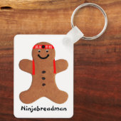 Ninjabreadman biscuit (クッキー) キーホルダー (裏面)