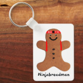 Ninjabreadman biscuit (クッキー) キーホルダー (正面)