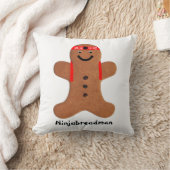 Ninjabreadman biscuit （クッキー）クッション クッション (ブランケット)