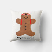 Ninjabreadman biscuit （クッキー）クッション クッション (裏面)