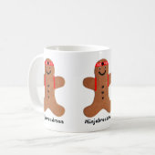 Ninjabreadman biscuit (クッキー) コーヒーマグカップ (正面左)