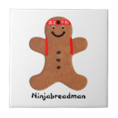 Ninjabreadman biscuit (クッキー) タイル (正面)
