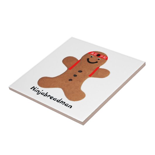Ninjabreadman biscuit (クッキー) タイル (側面)