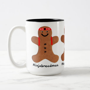 Ninjabreadman biscuit (クッキー) ツートーンマグカップ