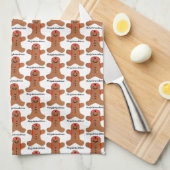 Ninjabreadman biscuit (クッキー)ティータオル キッチンタオル (四つ折り)