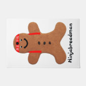 Ninjabreadman biscuit （クッキー） ドアマット (正面)