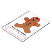 Ninjabreadman biscuit （クッキー） ノートブック (左側)