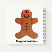 Ninjabreadman biscuit （クッキー） ノートブック (裏面)