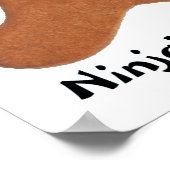 Ninjabreadman biscuit （クッキー） ポスター (角)