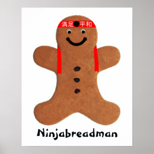 Ninjabreadman biscuit （クッキー） ポスター