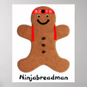 Ninjabreadman biscuit （クッキー） ポスター (正面)