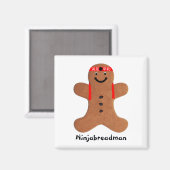 Ninjabreadman biscuit （クッキー） マグネット (正面/裏面)