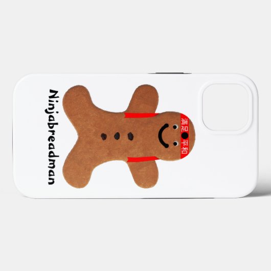 Ninjabreadman biscuit （クッキー） Case-Mate iPhoneケース (裏面 (横))