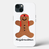 Ninjabreadman biscuit （クッキー） Case-Mate iPhoneケース (裏面)