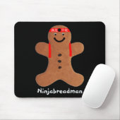 Ninjabreadman biscuit (cookie)マウスパッド マウスパッド (マウス)