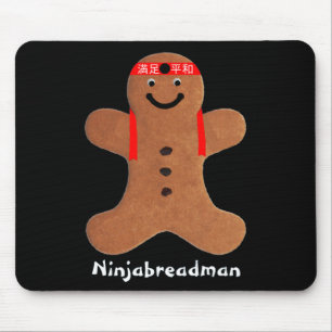 Ninjabreadman biscuit (cookie)マウスパッド マウスパッド