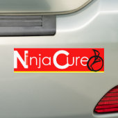 #NinjaCure stc0.1 バンパーステッカー (車上)