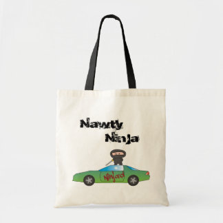 Ninja'dのトートバック- Nawtyの忍者のデザイン トートバッグ