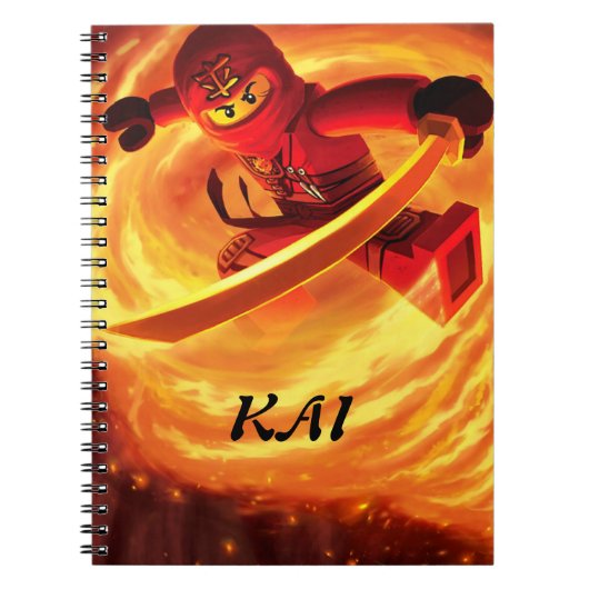 Ninjago Kai ノートブック (正面)
