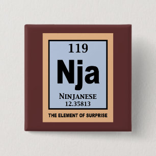 Ninjanese 缶バッジ