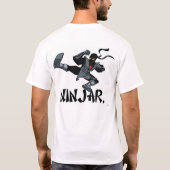 ninjar tシャツ (裏面)