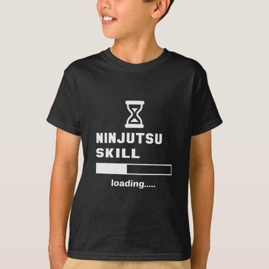 Ninjutsuの技術のローディング...... Tシャツ (正面)