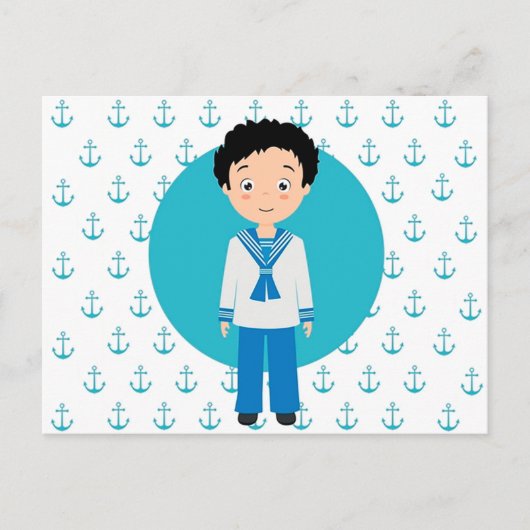 Niño Marinero Primera Comunión ポストカード (正面)