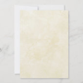 Nino o Ninaスペインの Bear Balloon Gender Reveal 招待状 (裏面)