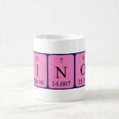 Ninon定期的なテーブル名mug コーヒーマグカップ (中央)