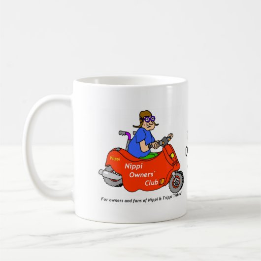 Nippiの所有者のクラブマグ コーヒーマグカップ (左)