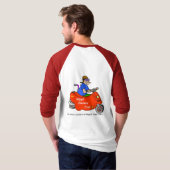 Nippiの所有者クラブワイシャツ Tシャツ (裏面フル)