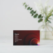 Nips – フラクタルアート 名刺 (スタンド正面)