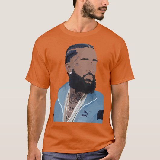 Nipsey Hussle ギフト Tシャツ (正面)